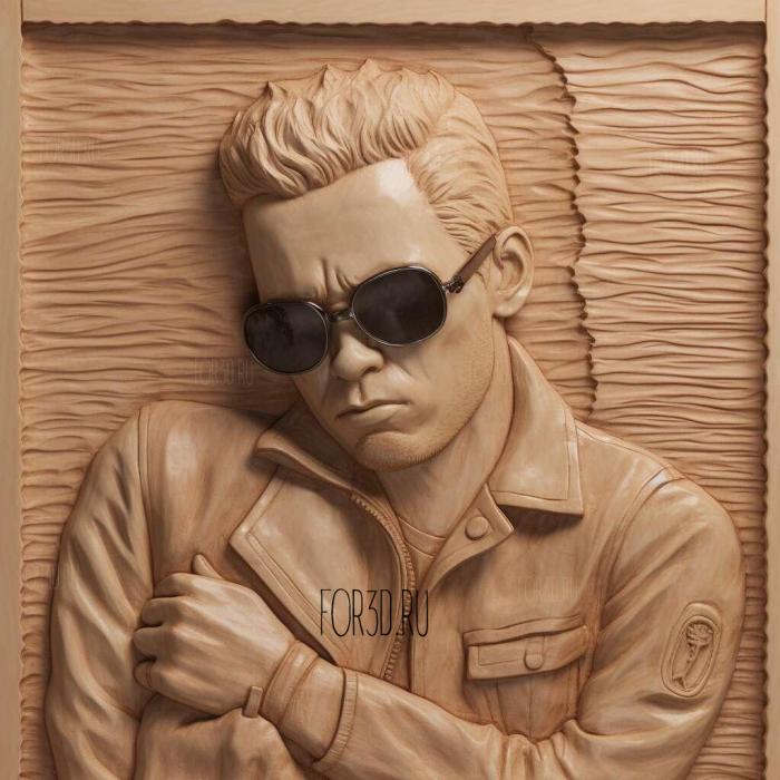 Tyler Durden 3 stl model for CNC